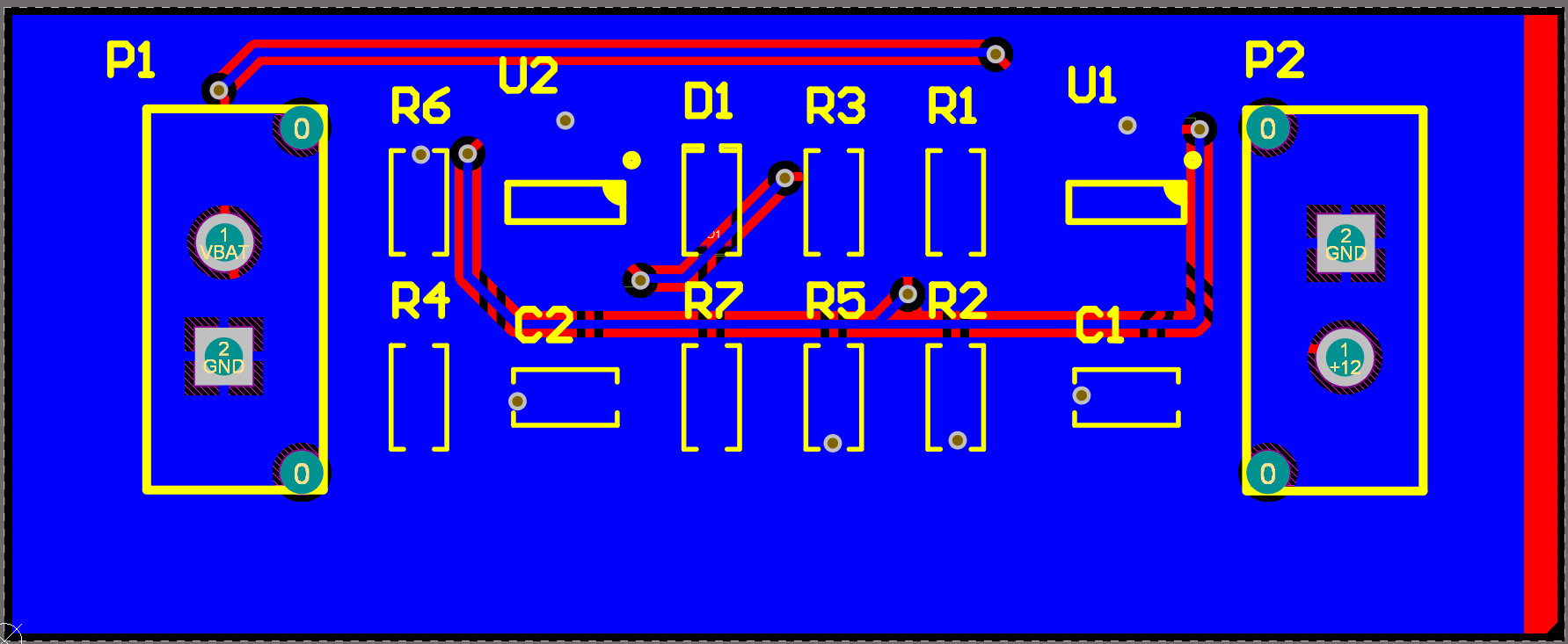 Battery Tester PCB